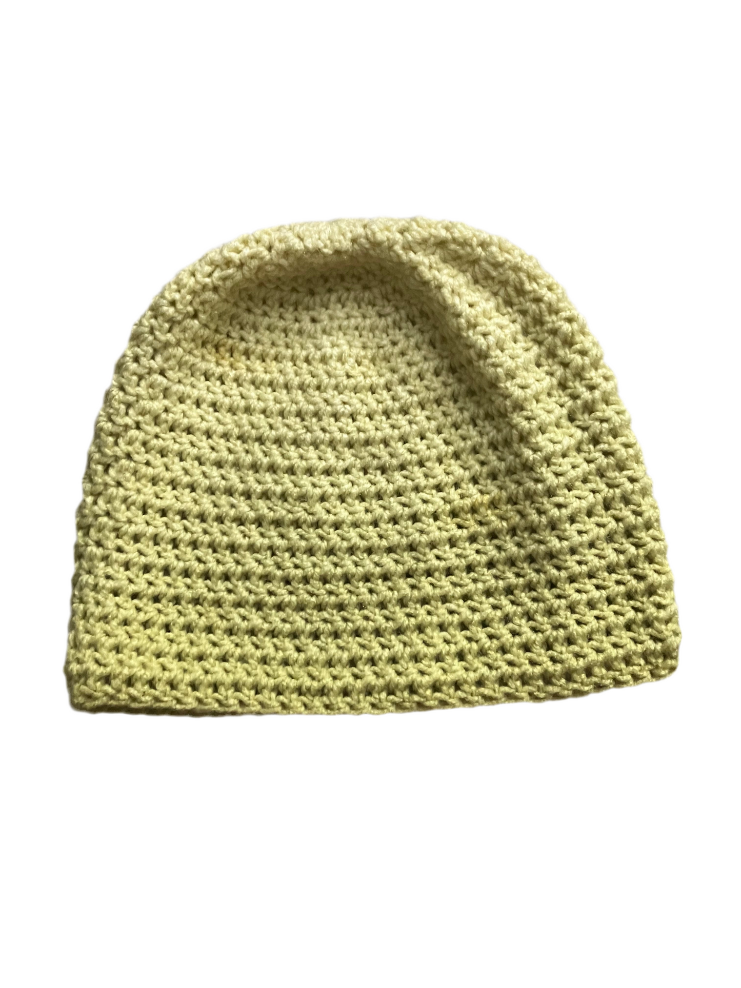Hand Crochet Skully Beanie, 1 of 1 Green Variant