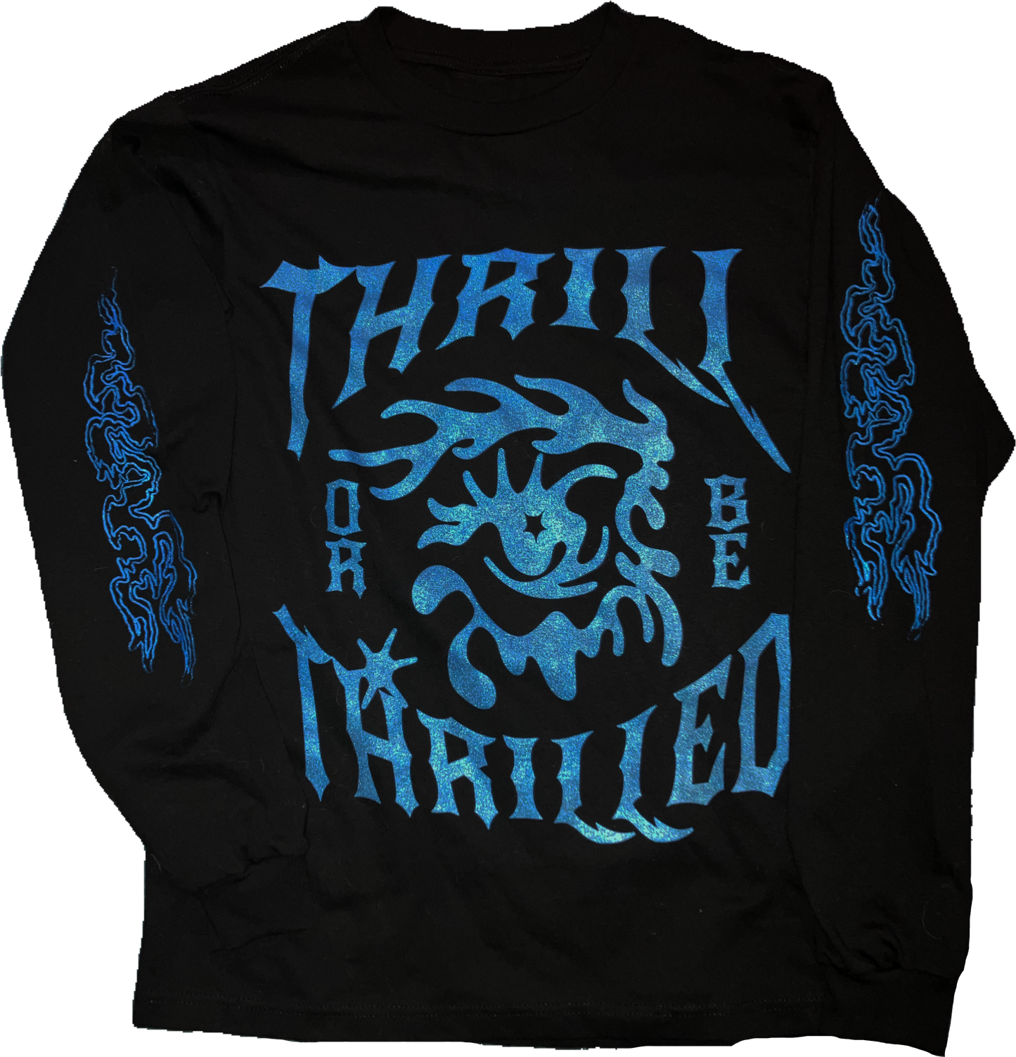 THRILL OR BE THRILLED, Black Long Sleeve