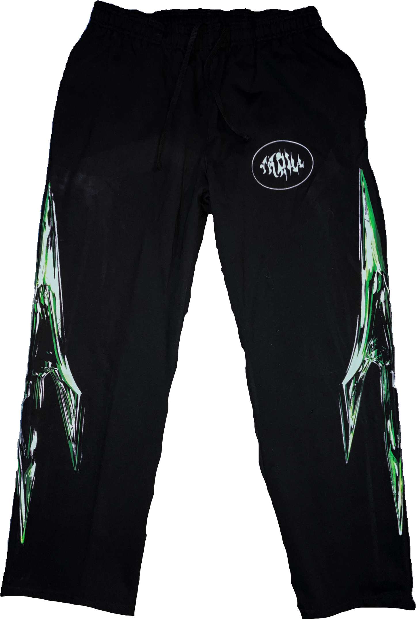 THRILL PEACE, Black Sweatpants