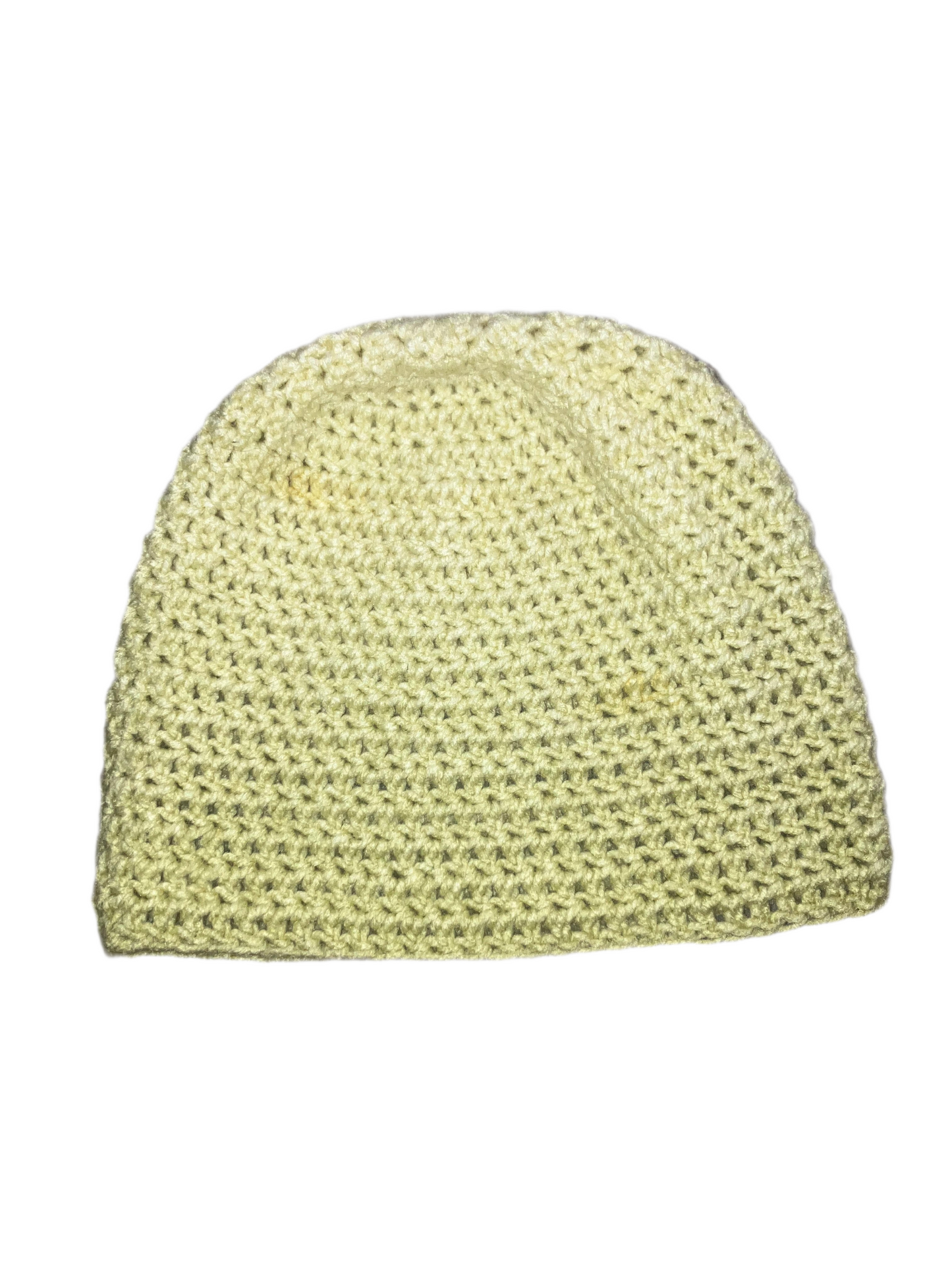 Hand Crochet Skully Beanie, 1 of 1 Green Variant