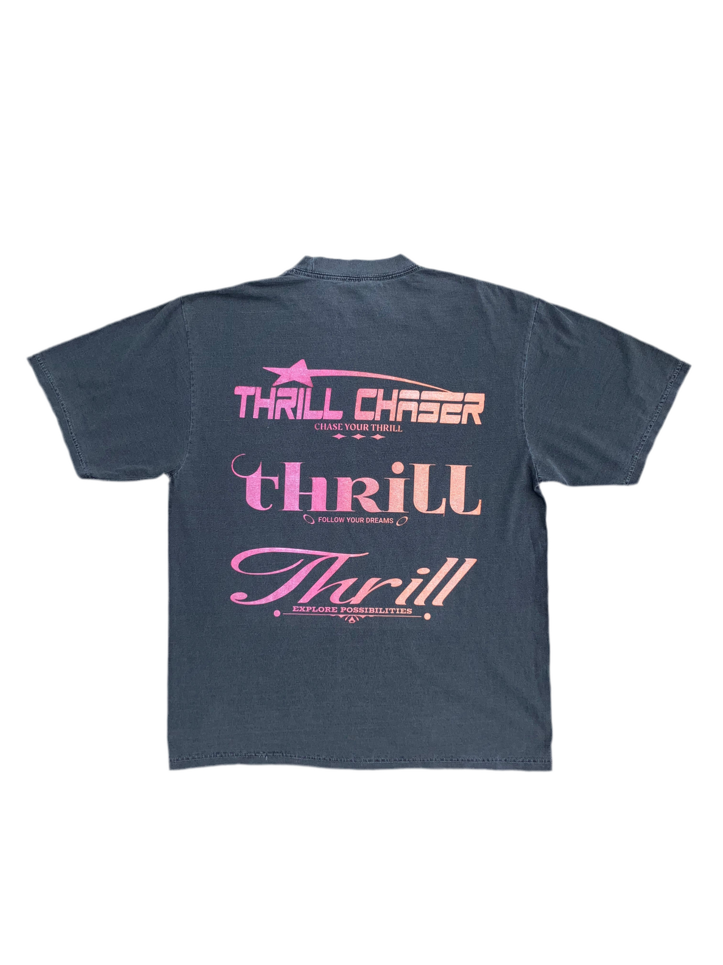 Sunset Thrill, Grey Washed Tee