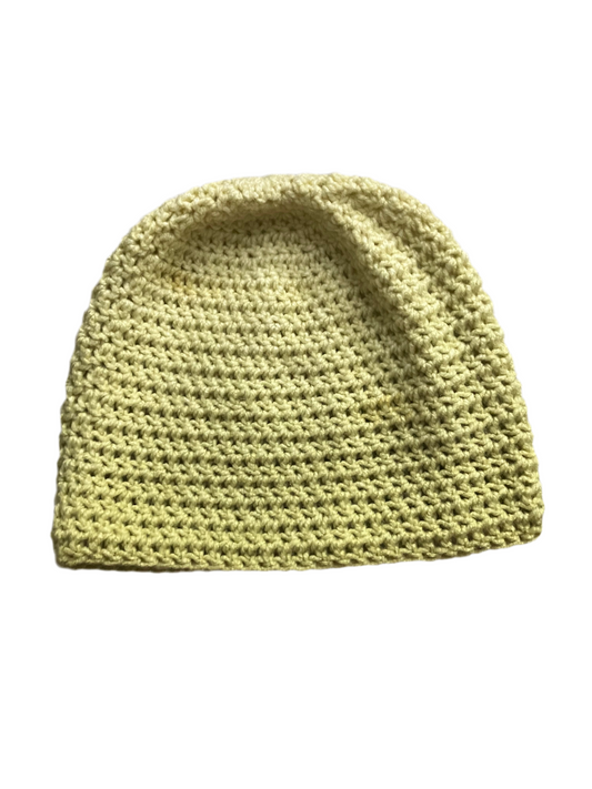 Hand Crochet Skully Beanie, 1 of 1 Green Variant