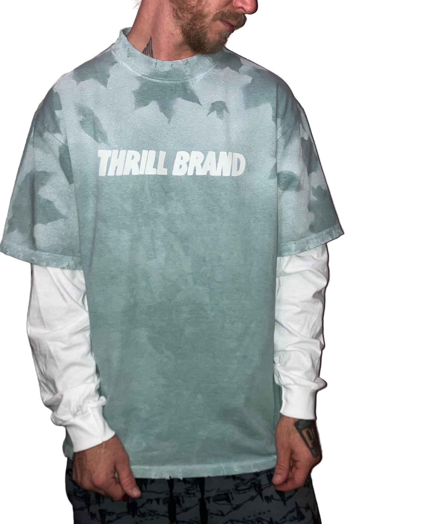 Autumn Falls, Sage Green Long Sleeve ( LIMITED TIME )