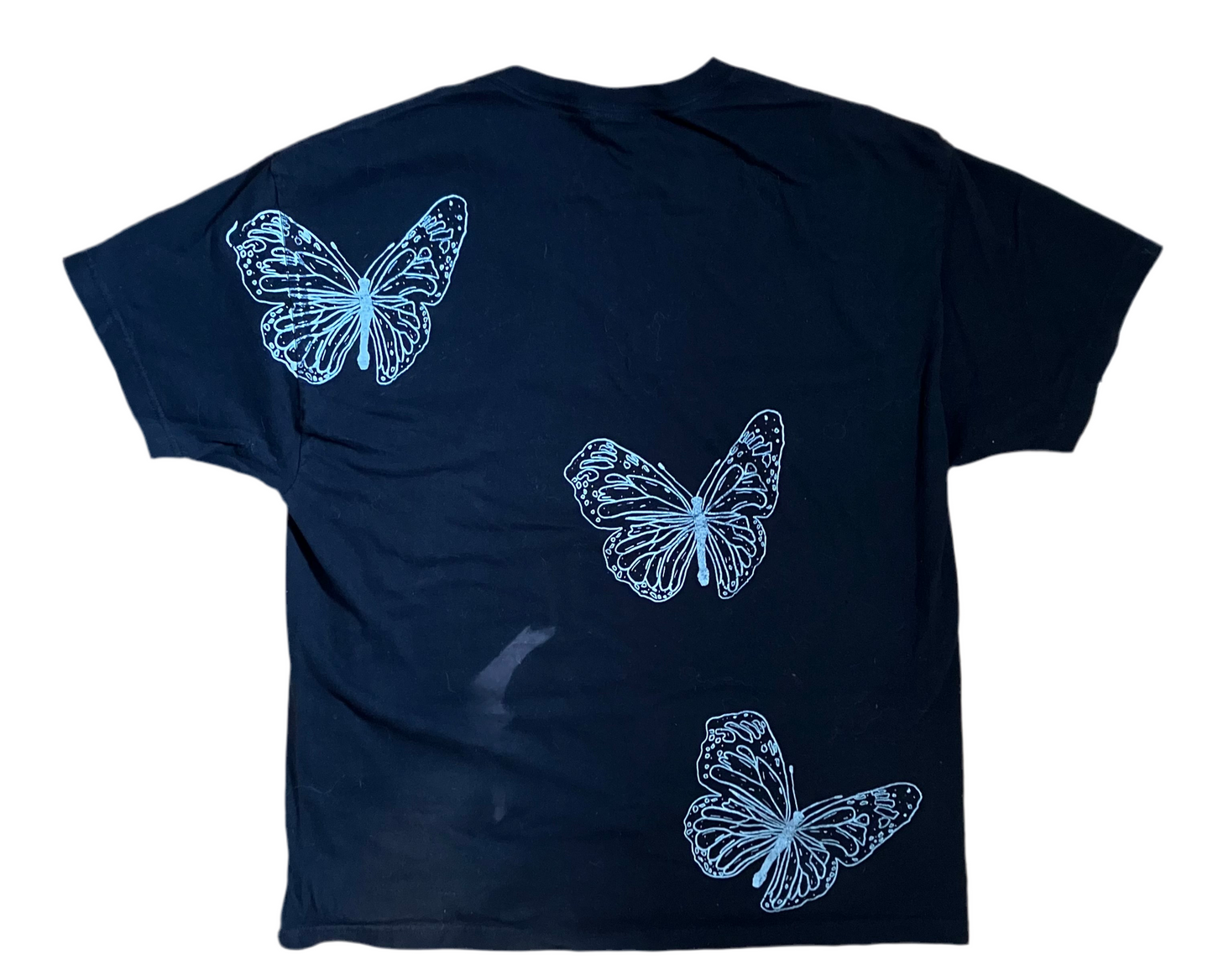 1-800-THRILL, Butterfly Black Tee