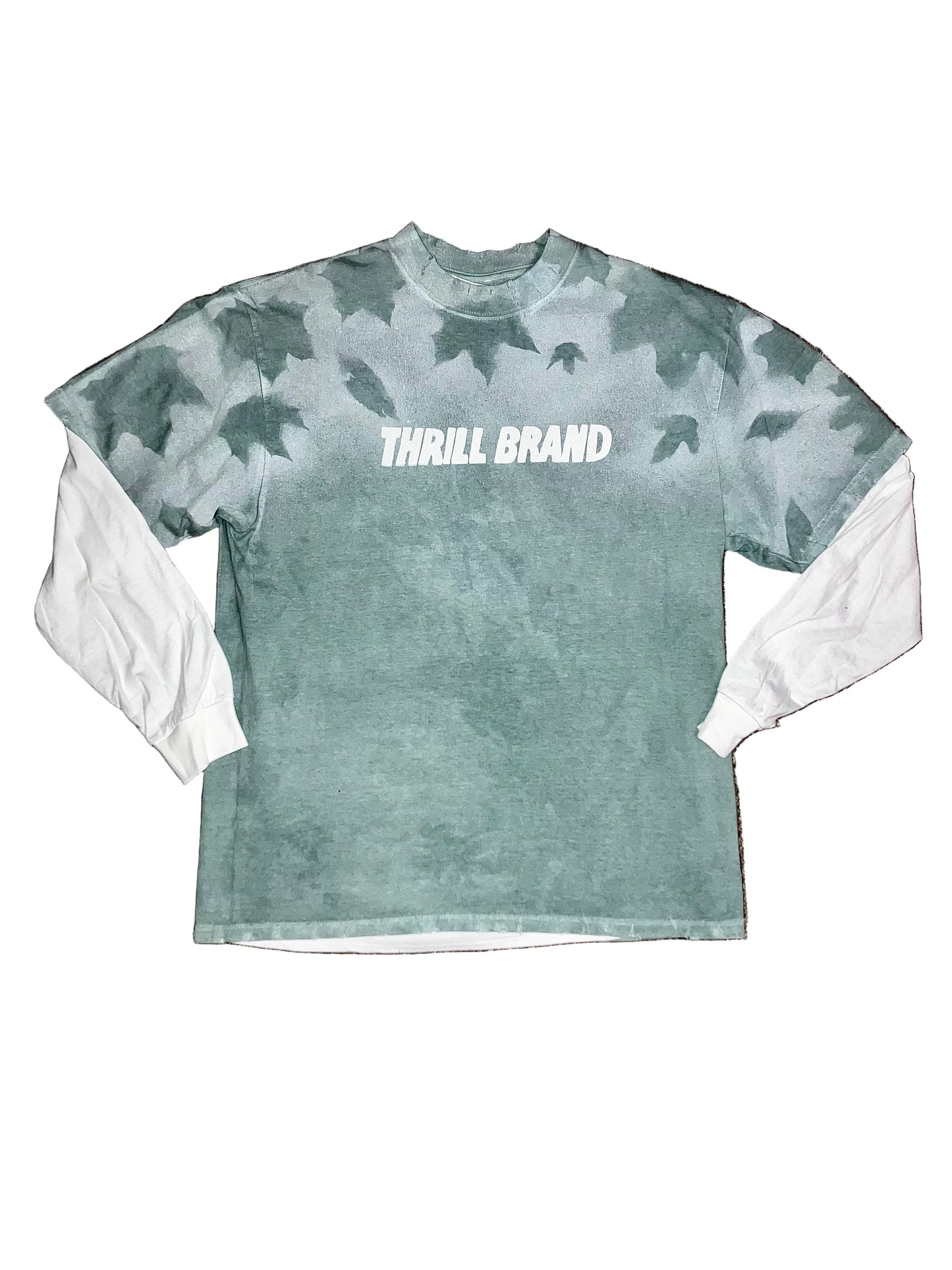 Autumn Falls, Sage Green Long Sleeve ( LIMITED TIME )