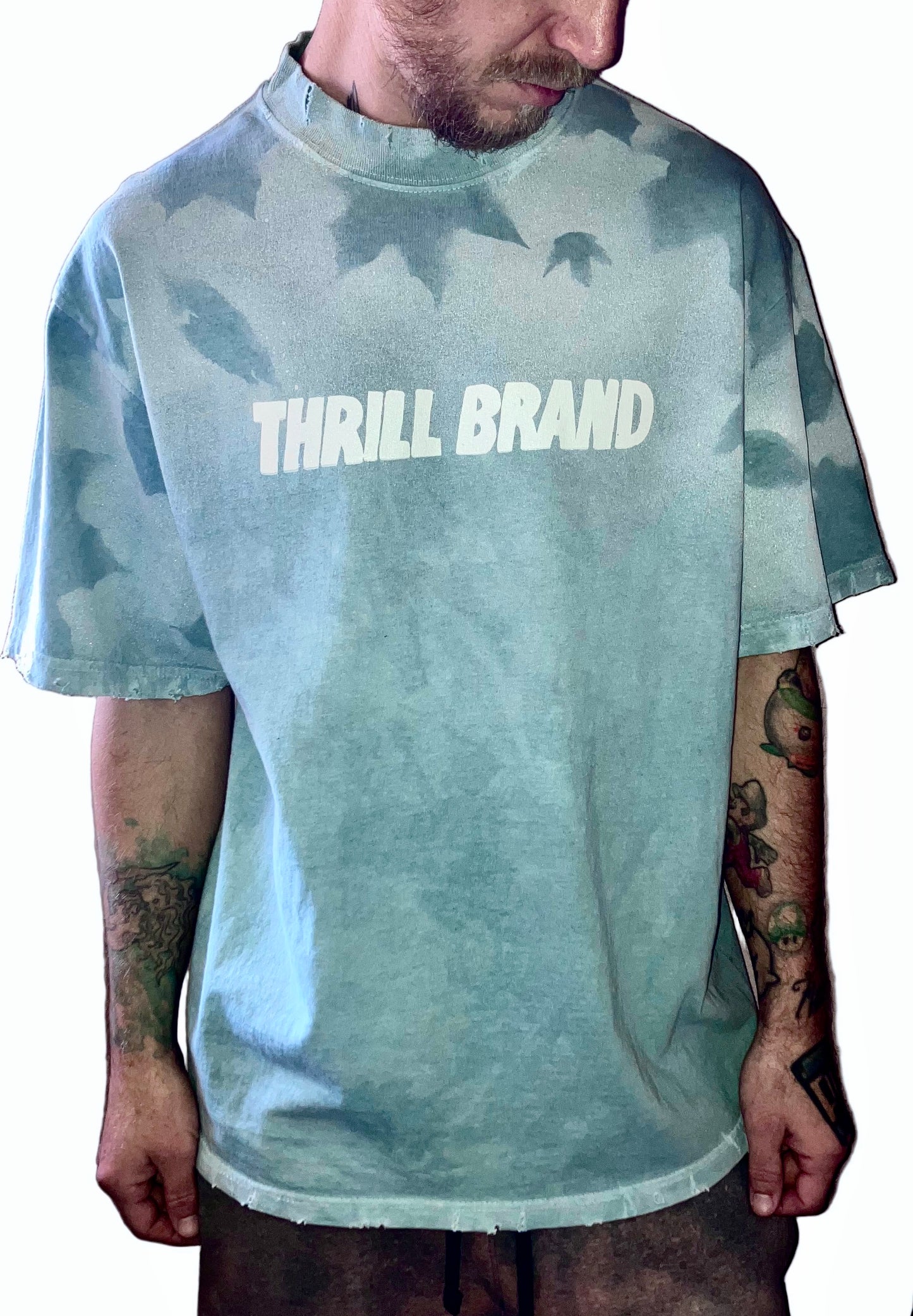 Autumn Falls, Sage Green Tee ( LIMITED TIME )