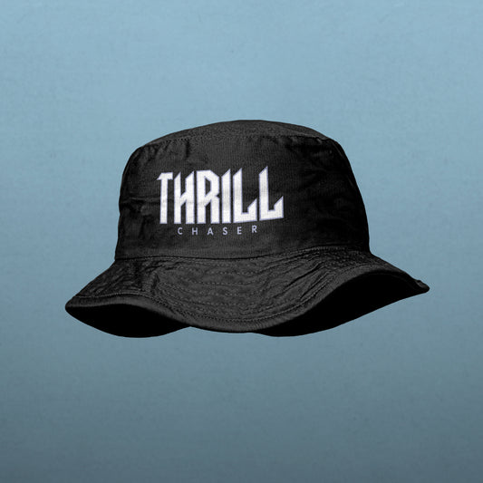 Black Denim Bucket Hat ( Thrill )