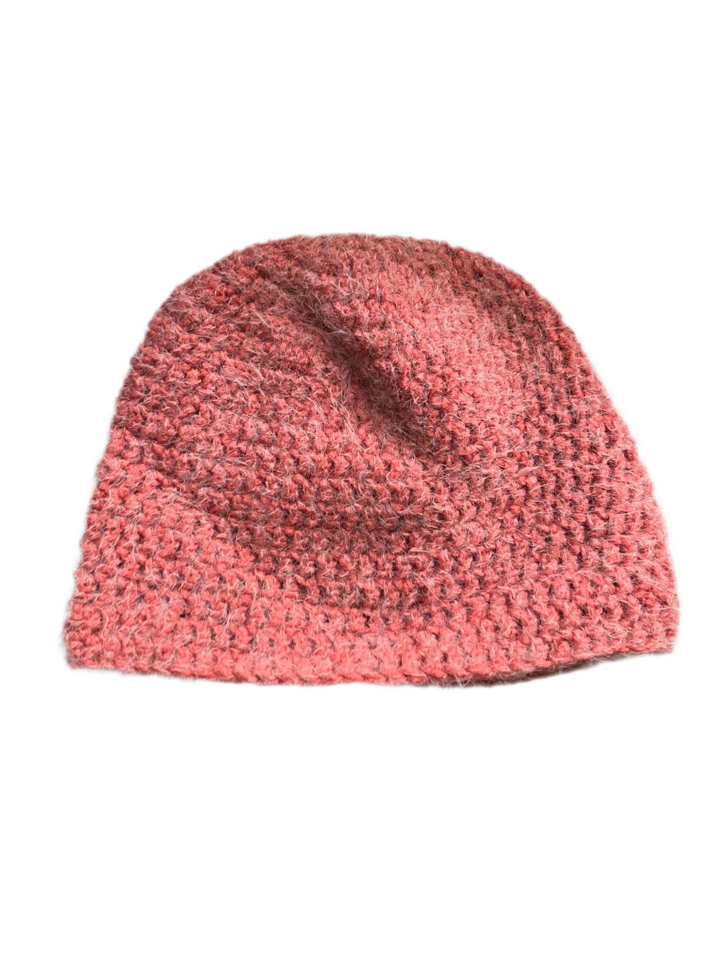 Hand Crochet Skully Beanie, 1 of 1 Pinkish Red