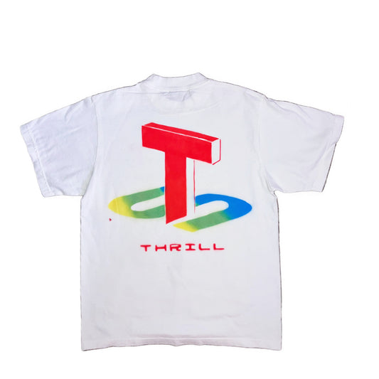 THRILLstation, Airbrush, White Tee