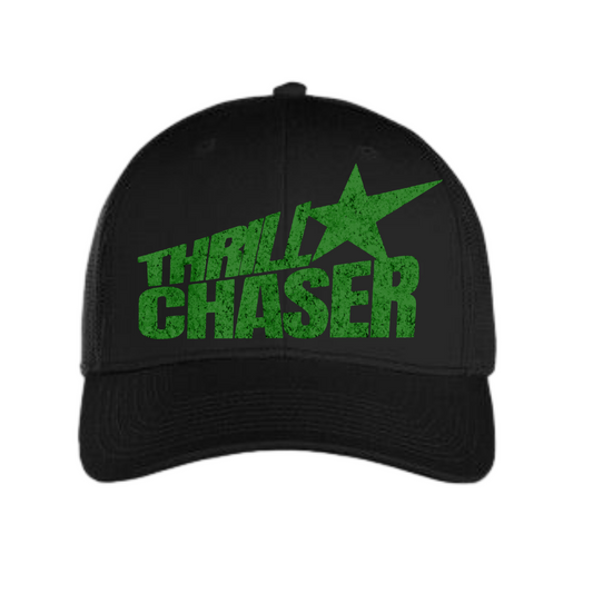 Cotton Twill Mesh Hat ( green chaser )