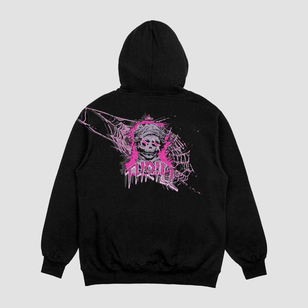 Pink Web - Urban Street Hoodie